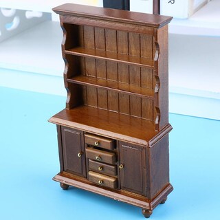 Foto 3 | Foto 3 | Mueble Tipo Estantería En Miniatura Doll House Escala 1:12 - Venta Internacional.