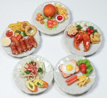 Foto 3 | Foto 3 | Set De Comida En Miniatura Thaihonest A Escala 1:6 Para Casa De Muñecas - Venta Internacional.