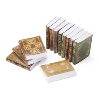 Casa De Muñecas Odoria 1/12 En Miniatura Classic Books 12 Unidades - Venta Internacional.