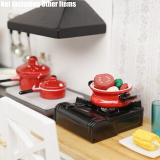 Foto 5 | Foto 5 | Odoria Ollas Y Sartenes En Miniatura Para Casa De Muñecas Escala 1/12 - Venta Internacional.