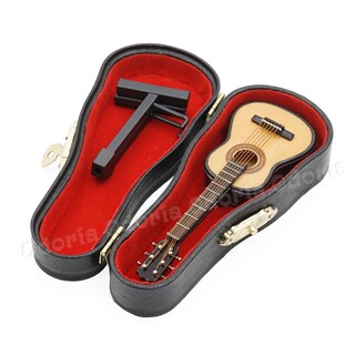 Foto 2 | Foto 2 | Guitarra Miniatura Dollhouse Instrumentos Musicales Odoria 1/12 - Venta Internacional.