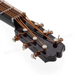 Foto 5 | Foto 5 | Guitarra Miniatura Dollhouse Instrumentos Musicales Odoria 1/12 - Venta Internacional.