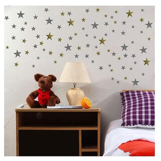 Foto 4 | Foto 4 | Calcomanías De Pared Con Estrellas Extraíbles (124 Calcomanías) Para Decoración Del Hogar - Venta Internacional.