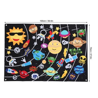 Foto 3 | Foto 3 | Placa De Fieltro Vgeby Outer Space Solar System 45 Piezas 100 X 70 Cm - Venta Internacional.