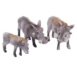 Foto 1 | Foto 1 | Set De 3 Modelos Decoration Mini Farm Wild Boar De 9 5 Cm - Venta Internacional.