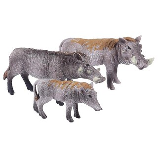 Foto 3 | Foto 3 | Set De 3 Modelos Decoration Mini Farm Wild Boar De 9 5 Cm - Venta Internacional.