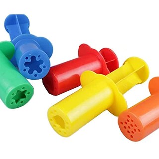 Foto 2 | Foto 2 | Juego De Herramientas Play Dough Shenrongtong Extrusora De Arcilla De Colores 5 Piezas - Venta Internacional.