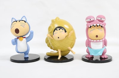 Foto 2 | Foto 2 | Set De Simpáticos Animales De Crayon Shin-chan Con 6 Figuras De Pvc De 8 5 Cm - Venta Internacional.
