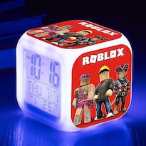 Reloj Despertador De Mesa Roblox Anime Luminous Led Digital - Venta Internacional.