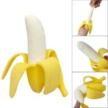 Juguete Divertido De Simulación Jumbo Banana Squeeze Healing - Venta Internacional.