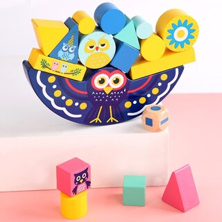 Foto 4 | Foto 4 | Juguete Educativo De Madera Con Forma De Búho No Tóxico Montessori - Venta Internacional.