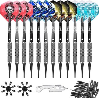 Foto 1 | Foto 1 | Dardos De Punta Blanda 12 Paquetes De 14 G Para Principiantes Con Accesorios - Venta Internacional.