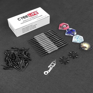 Foto 3 | Foto 3 | Dardos De Punta Blanda 12 Paquetes De 14 G Para Principiantes Con Accesorios - Venta Internacional.