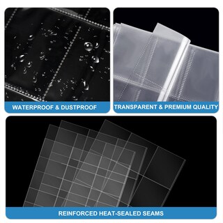 Foto 6 | Foto 6 | Fundas Para Tarjetas Coleccionables Ably 540 Bolsillos 30 Páginas - Venta Internacional.