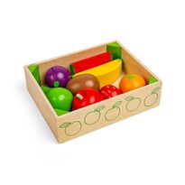 Caja De Fruta De Madera Big Jigs Toys De Play Food Para Niños Mayores De 18 Meses - Venta Internacional.