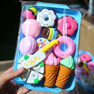 Foto 2 | Foto 2 | Juego De Utensilios De Cocina De Juguete Para Niños Para Cortar Tartas Frutas Uso Médico - Venta Internacional.