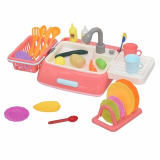 Foto 2 | Foto 2 | Juego De Cocina Con Juegos De Rol Para Niños Con Lavavajillas Eléctricos - Venta Internacional.