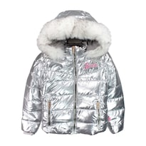 Chamarra Capitonada Barbie para Niña