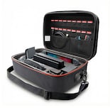 Funda Rígida Para Nintendo Switch 2 Y 1 Estuche De Viaje Portátil Relemon Color Negro