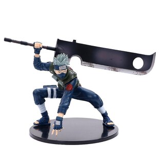 Foto 1 | Foto 1 | Figura De Juguete Anime Hatake Kakashi Momochi Zabuza 14 Cm Pvc - Venta Internacional.