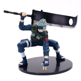 Foto 2 | Foto 2 | Figura De Juguete Anime Hatake Kakashi Momochi Zabuza 14 Cm Pvc - Venta Internacional.