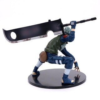 Foto 3 | Foto 3 | Figura De Juguete Anime Hatake Kakashi Momochi Zabuza 14 Cm Pvc - Venta Internacional.