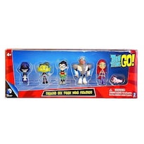 Figura De Acción Warner Bros. Teen Titans Go Robin Cyborg Be - Venta Internacional.