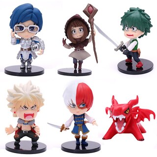 Foto 2 | Foto 2 | Figuras De Acción My Hero Academia Midoriya Izuku Bakugou Katsu - Venta Internacional.