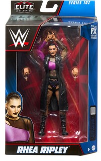 Foto 6 | Foto 6 | Figura De Acción Mattel Wwe Rhea Ripley Elite Collection 15 Cm - Venta Internacional.