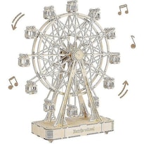 Bloque De Construcción Robotime Ferris Wheel Tgn01 Con Música - Venta Internacional.