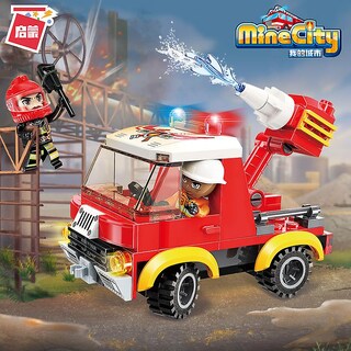 Foto 2 | Foto 2 | Building Block Set City Fire Fighting Truck Vehicle - Venta Internacional.