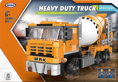 Foto 2 | Foto 2 | Mezcladora De Cemento Toy Building Block Xingbao 03040 New City - Venta Internacional.
