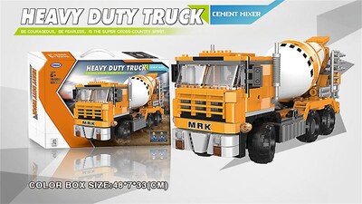 Foto 3 | Foto 3 | Mezcladora De Cemento Toy Building Block Xingbao 03040 New City - Venta Internacional.