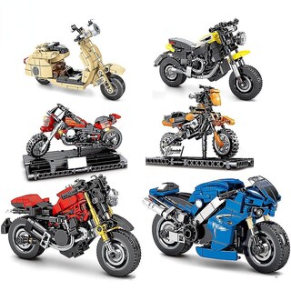 Foto 3 | Foto 3 | Kit De Maquetas Building Blocks Para Carreras De Motos Todo Terreno (1) - Venta Internacional.
