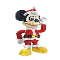Microfiguras Navideñas De Mickey Con Forma De Rompecabezas Con Bloques De Construcción - Venta Internacional.