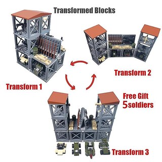 Foto 3 | Foto 3 | Building Blocks Moc Military Weapons Con Figura De 4 A 12 Años - Venta Internacional.