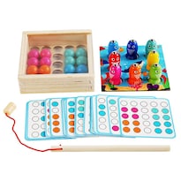 Juguete Fishing Clip Beads Para Niños De 4 A 6 Años - Venta Internacional.