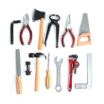 Juego De Herramientas De Construcción De Plástico Para Bricolaje Y Educación - Venta Internacional.