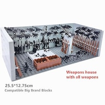 Bloques De Construcción Army Mountain Defense Toys Ww2 Wars Boys - Venta Internacional.