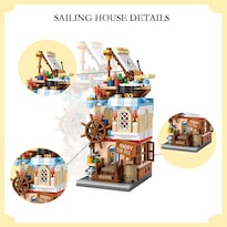 Set De Bloques De Construcción De La Serie Street View Con 4 Modelos - Venta Internacional.