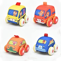 Toy Car Yaju Tela Educativa Suave Con Dibujos Animados Para Niños De Más De 9 M - Venta Internacional.