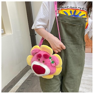 Foto 2 | Foto 2 | Bolsa De Peluche Disney Spring Flower Series Lotso 22 Cm - Venta Internacional.