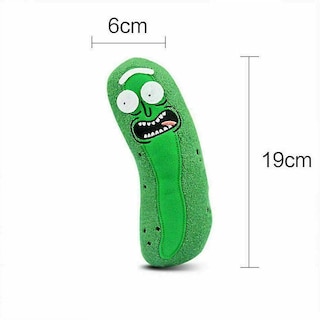 Foto 2 | Foto 2 | Muñeco De Peluche Rick Y Morty Pickle Rick 20 Cm - Venta Internacional.