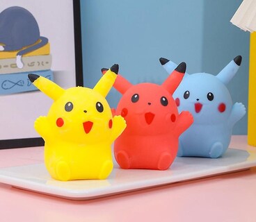 Foto 3 | Foto 3 | Peluche Lyt Para Descompresión Pikaqiu Bola De Ventilación Para Amasar Tpr - Venta Internacional.