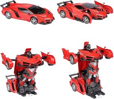 Robot Transformador Rc Para Coche Con Control Remoto Rotación De 360° - Venta Internacional.