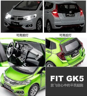 Foto 5 | Foto 5 | Modelo De Coche De Juguete Honda Fit A Escala 1:32 De Aleación De Metal Fundido - Venta Internacional.