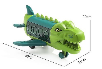 Foto 4 | Foto 4 | Avión Dinosaurio De Juguete Con Orugas Para Niños De 3 A 6 Años - Venta Internacional.