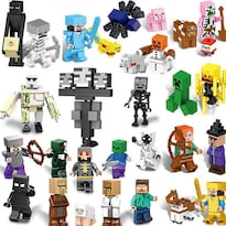 Juguete Con Bloques De Construcción De Minecraft 29 Figuras Ladrillo Regalo Para Niños - Venta Internacional.