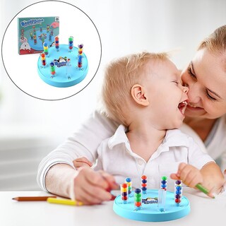 Foto 3 | Foto 3 | Juego De Bolas Coloridas Para Niños Con Forma De Juego De Perlas Para Niños Pequeños - Venta Internacional.