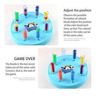Foto 5 | Foto 5 | Juego De Bolas Coloridas Para Niños Con Forma De Juego De Perlas Para Niños Pequeños - Venta Internacional.
